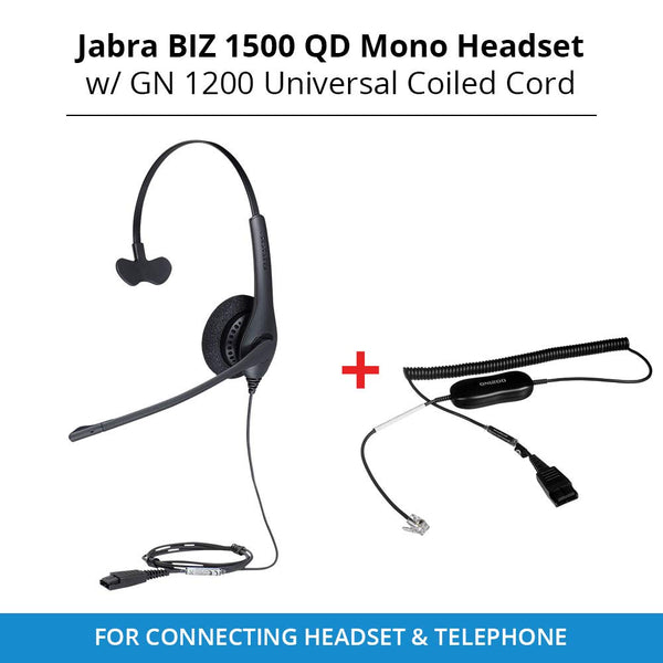 Jabra Biz 1500 duo - biauricolare Jabra Biz 1500 duo - biauricolare