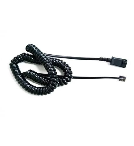 Addasound DN1008 QD to RJ9 for Yealink, Snom Phones