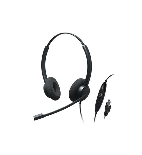 Addasound Crystal SR2732 Dual Ear USB-A Noise Canceling Headset