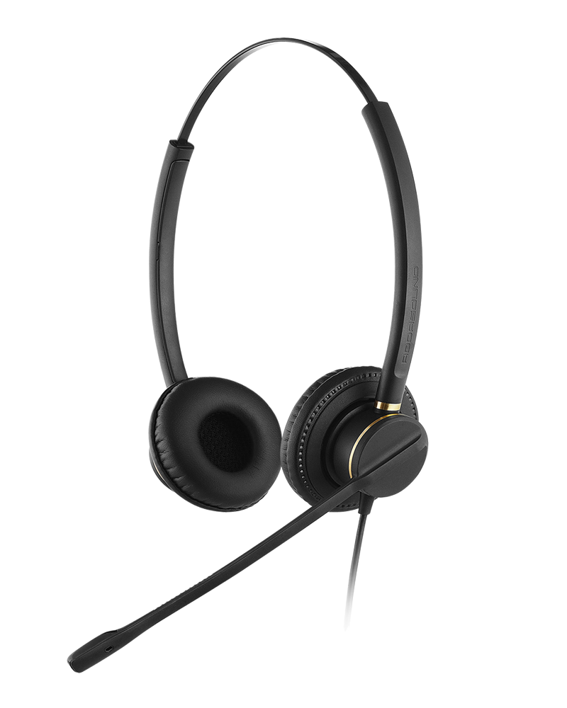 ADDASOUND CRYSTAL 2872 Premium Binaural Headset - Wired PLT QD