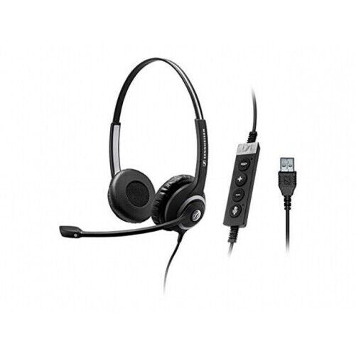 EPOS IMPACT SC 260 USB MS II, Noise Cancelling Duo Wideband Headset With In-Line Call Control 1000579