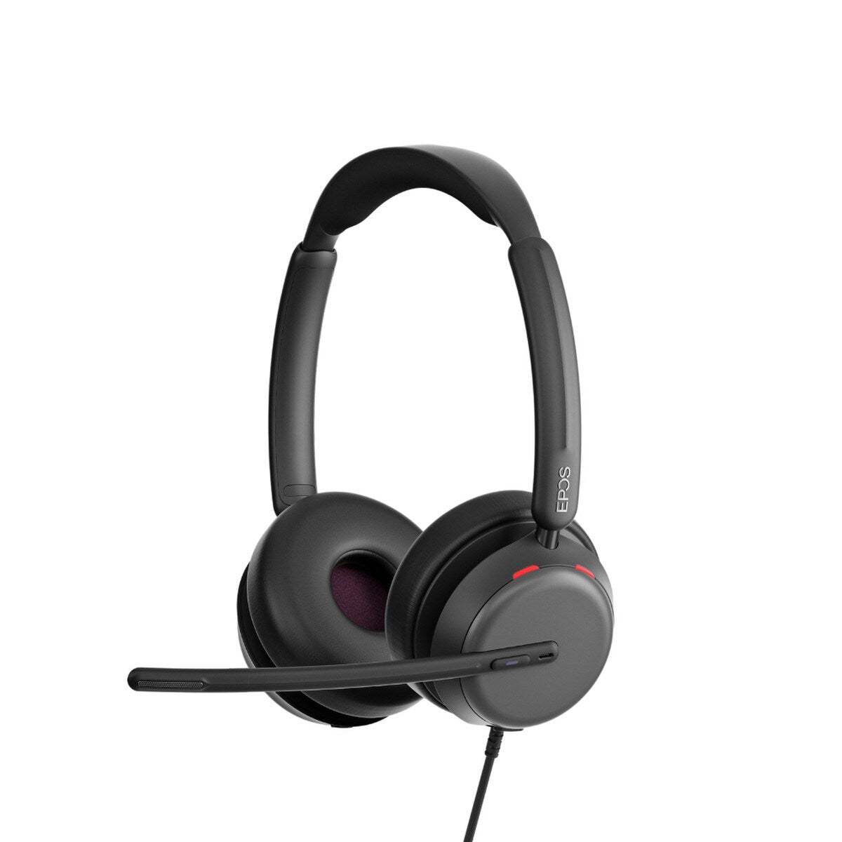 EPOS IMPACT 860 ANC Headset - Microsoft Teams Certification - Stereo - USB Type C - Wired - On-ear, Over-the-head - Binaural 1001177