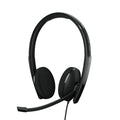 EPOS ADAPT 160 USB II, On-Ear Double Sided USB Headset With In-Line Call Control And Foam Earpads 1000915