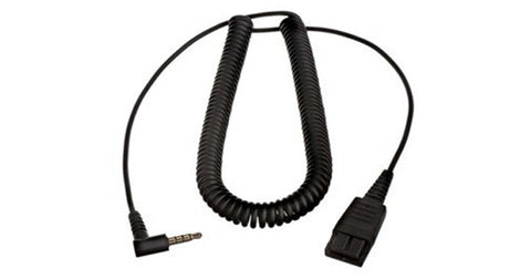 SHG P375-L GN QD 3.5MM Coil cord for GN QD compatible corded headsets