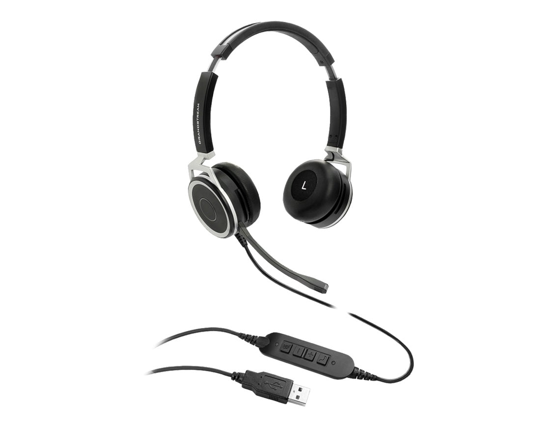 Grandstream GUV3005 USB-A Headset with Busylight