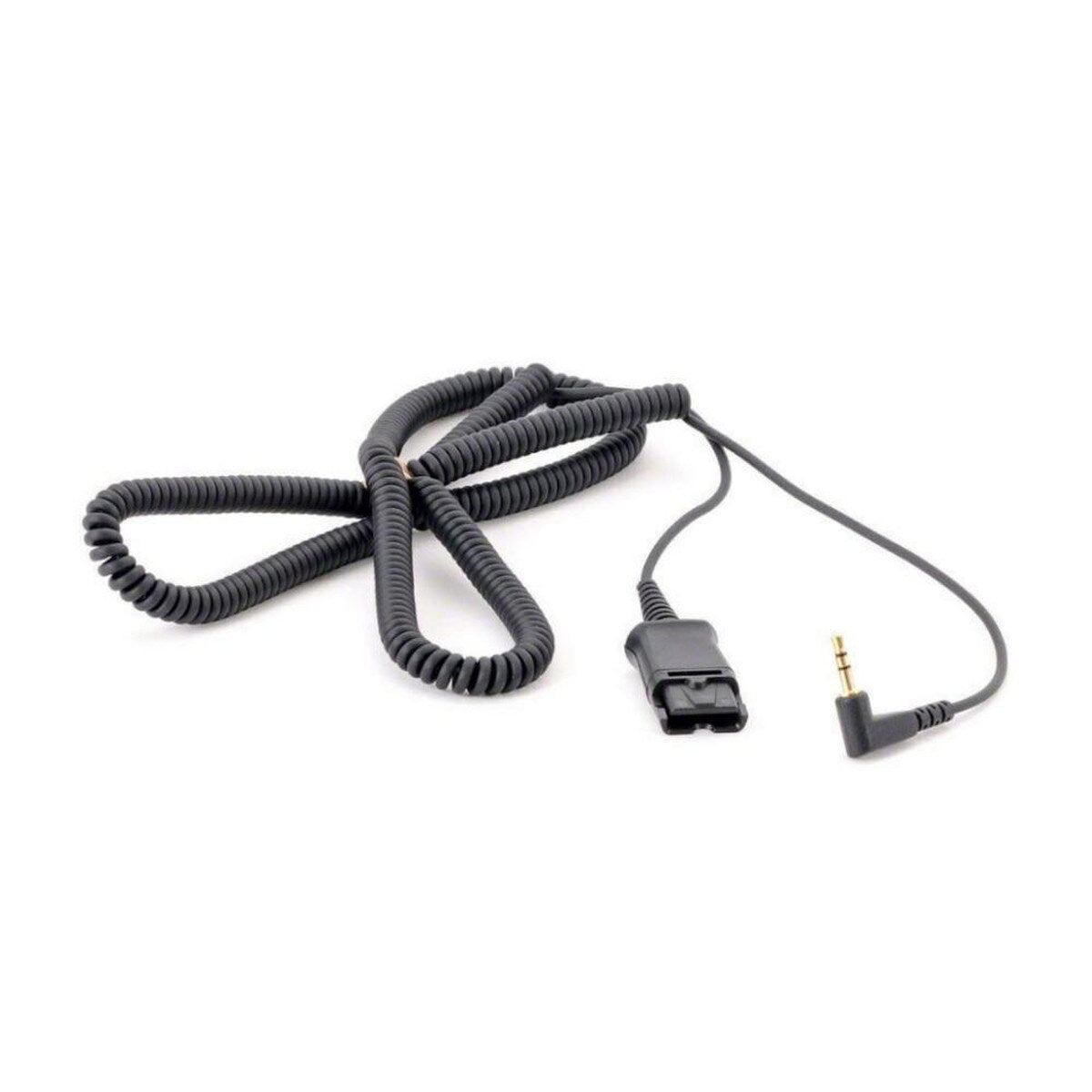HP Poly 2.5mm QD Coil Cable 10ft. 85Q32AA