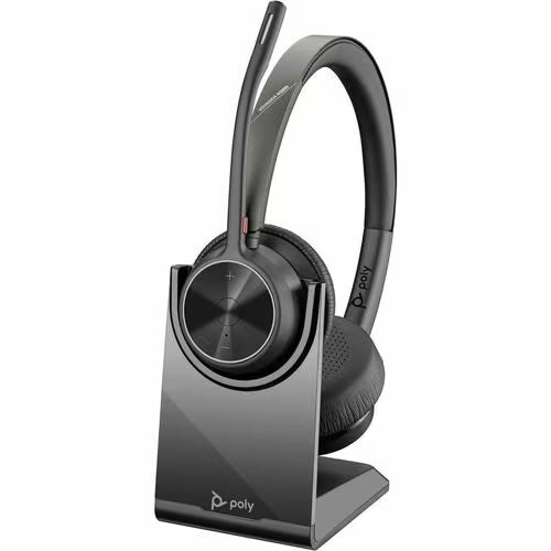 HP Poly Voyager 4320 USB-C Headset +BT700 dongle +Charging Stand 77Z31AA