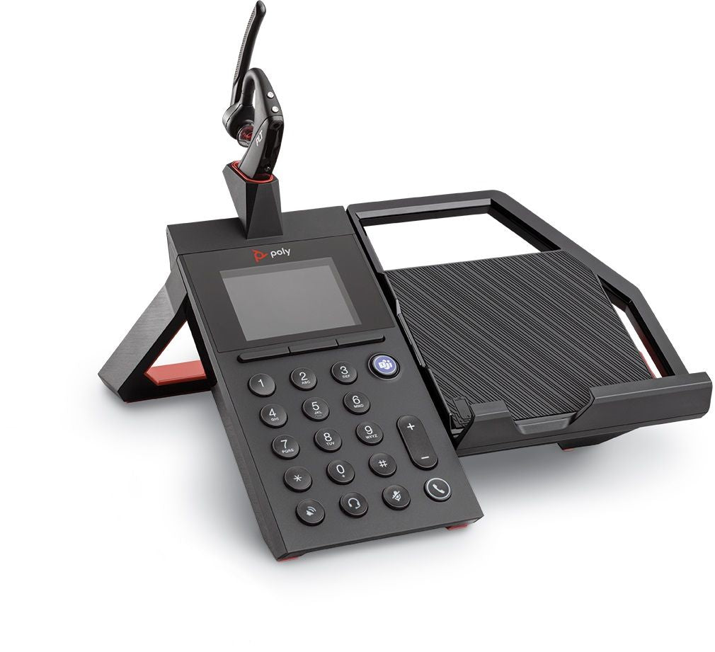 Poly Elara 60 WS Mobile Phone Station w/ Voyager 5200 Headset 212952-311