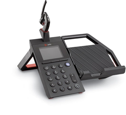 HP Poly Elara 60 WS Mobile Phone Station w/ Voyager 5200 Headset 212952-311