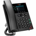 HP Poly VVX 250 4-Line IP Phone and PoE-enabled 89B62AA#AC3
