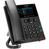HP Poly VVX 250 4-Line IP Phone and PoE-enabled 89B62AA#AC3