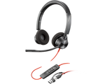 AHC HEADSET COMBO- HP/Poly Blackwire 3320 Duo USB-C/A Headset - QTY OF 2 Headsets
