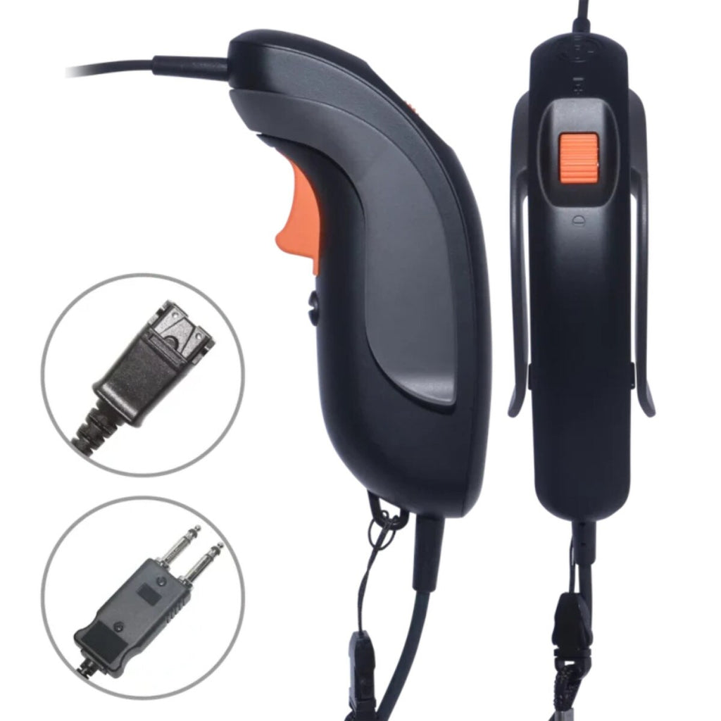 JPL Scout 300A Push-To-Talk (PTT) With Additional Amplification, Lockable Trigger Switch, 6-Wire PJ - TAA - FREE SHIPPING