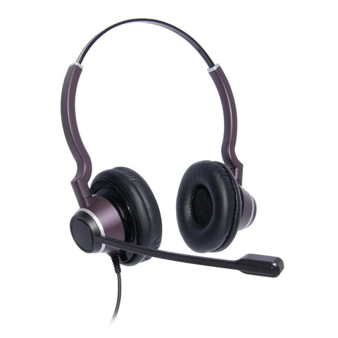 JPL Connect 2 Binaural Headset With Noise Cancelling Mic, PLT Compatible QD - TAA Compliant