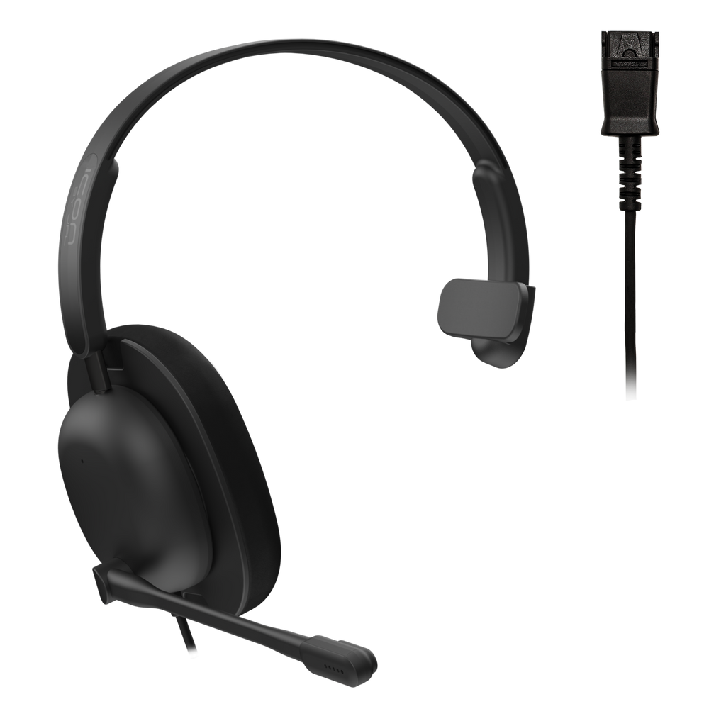 JPL ICON 100-PMX Monaural Professional Headset - TAA Compliant