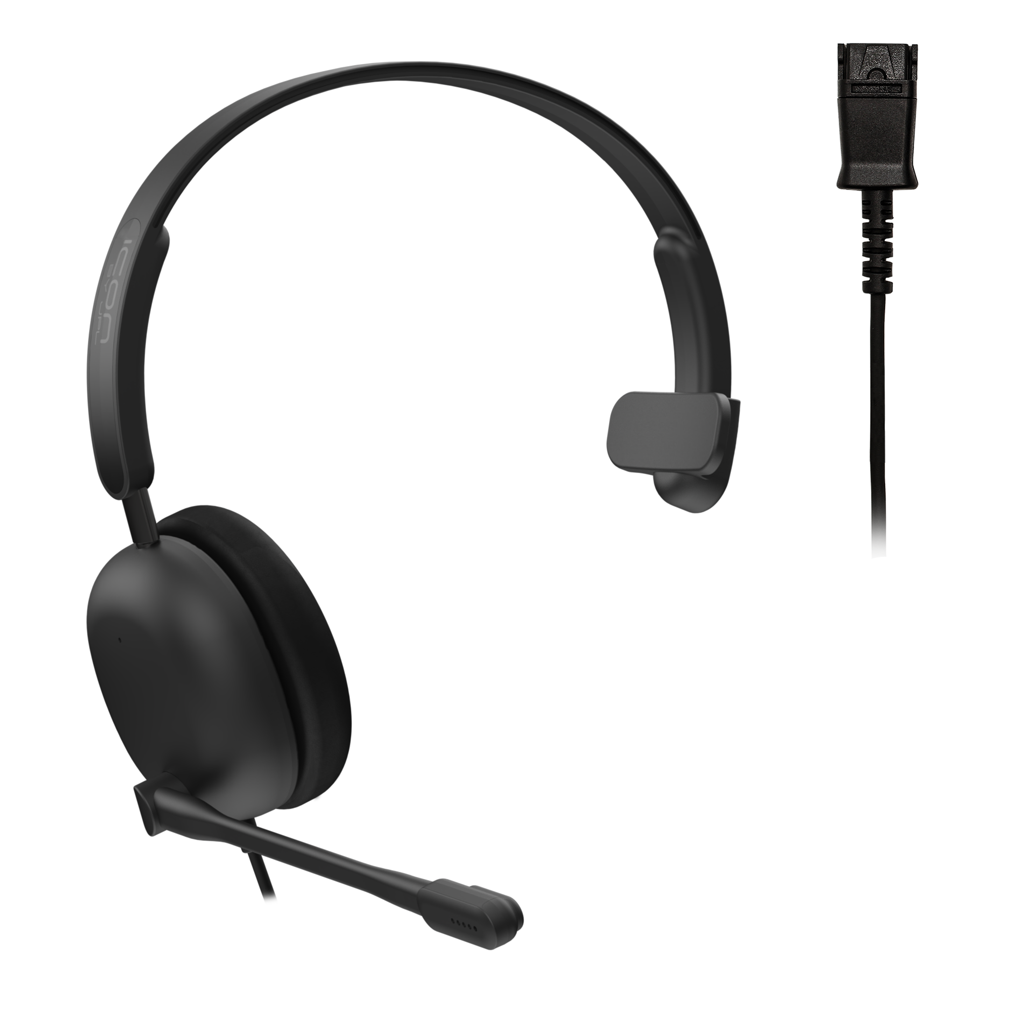 JPL Icon 100-PM Monaural QD Headset - 575-438-001 TAA Compliant