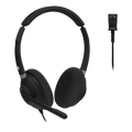 JPL Icon 120-PB Binaural Headset, 575-447-004 PLT QD Connection