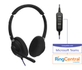 Icon-120 UB4E SKU: 575-447-008 USB Professional Binaural Headset 575-447-008