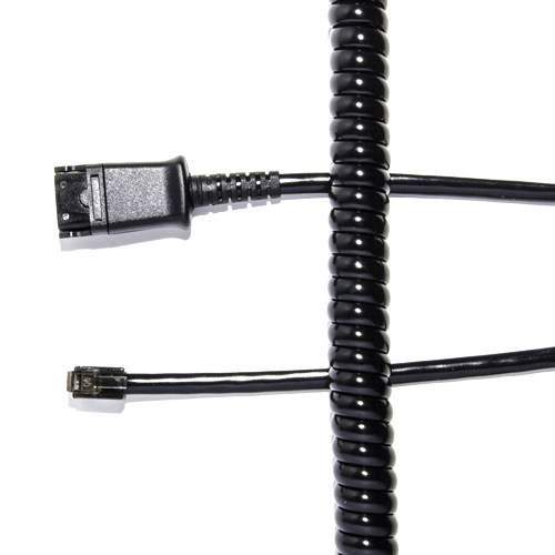 U10P Polaris Cords for all H/HW Series Plantronics QD Compatible Headsets