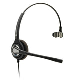 JPL 401-PM Monaural Headset With Noise Cancelling, Put And Stay Ratchet Boom, Foam Ear Cushion And PLX Compatible QD. Surround Shield Noise Cancellation
