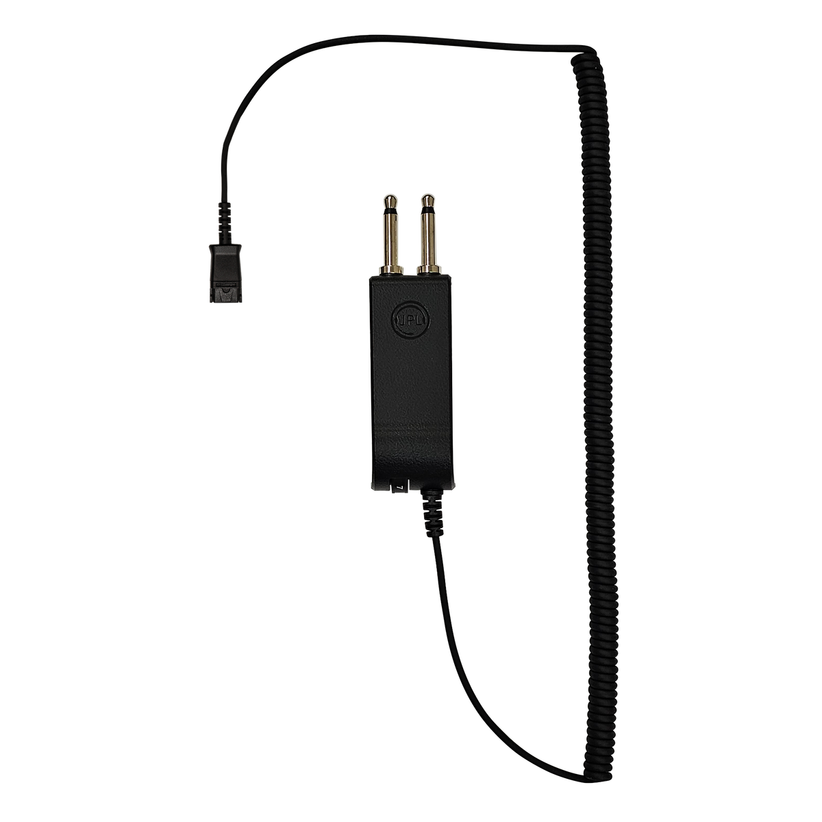 JPL BL-22+P Dual prong PJ7 to QD Headset Adapter