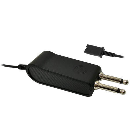 JPL BL-22+P Dual prong PJ7 to QD Headset Adapter