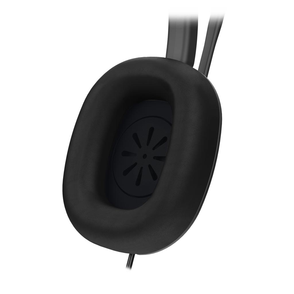 JPL EC-27 94mm X 86mm Over Ear Leatherette Ear Cushion. Compatible With Icon-100 Series & Icon-200