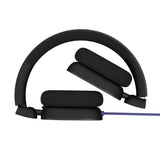 JPL Icon 110 UB3 Foldable Dual USB-A & USB-C Headset W/ An Over-The-Ear Soft Fabric Ear Cushion - FREE SHIPPING