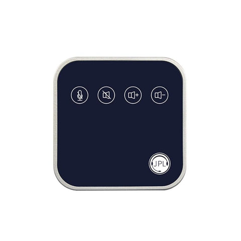 JPL Convey Corded USB USB-A Or USB-C Speakerphone With Fully Duplexed Microphones, 360 Degree Omnidirectional Voice Pickup, And Soft Pouch Carry Case.