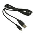 Jabra 14201-26 Micro USB/USB Cable - Micro USB/USB Data Transfer Cable - Black