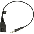 Jabra QD to straight 3.5 mm Jack Cord - 8800-00-99 Mini-phone/Quick Disconnect Audio Cable for Headphone
