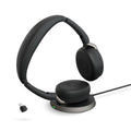 Jabra Evolve2 65 Flex Link 380c UC Stereo headset - wireless charging pad 26699-989-889-01