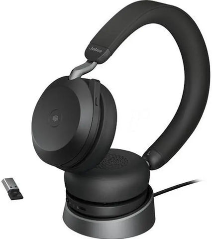 Jabra Evolve2 75 MS Stereo Bluetooth Headset USB-A w/stand 27599-999-989 - FREE SHIPPING