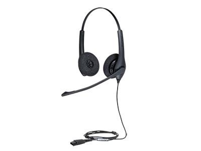 Jabra Biz 1500 DUO Headset Bundle with Toshiba Bottom Cord Included