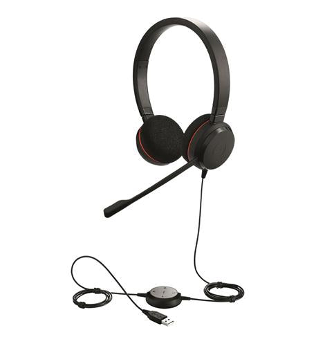 Jabra Evolve 20 UC Stereo USB-C Headset 4999-823-189 - DISCONTINUED