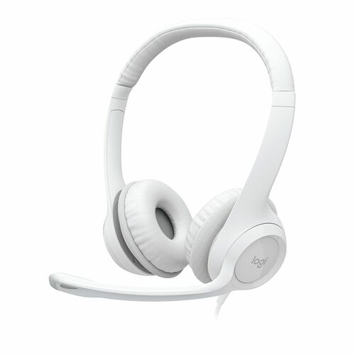 Logitech H390 USB-A Computer Headset Stereo - USB Type A  White, NO QD  981-001285