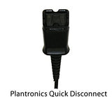SHG SD200 DECT Cordless PTT Headset Adapter PLT QD - TAA COMPLIANT
