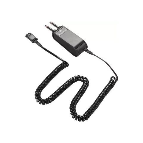 HP Plantronics SHS1963-01 2 Prong P10 ADAPTER (4-WIRE), UNAMPLIFIED RECEIVER
