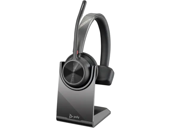 HP Poly Voyager 4310 Bluetooth Mono Headset with BT700 USB-C Dongle and Charging Stand 77Y96AA - FREE SHIPPING