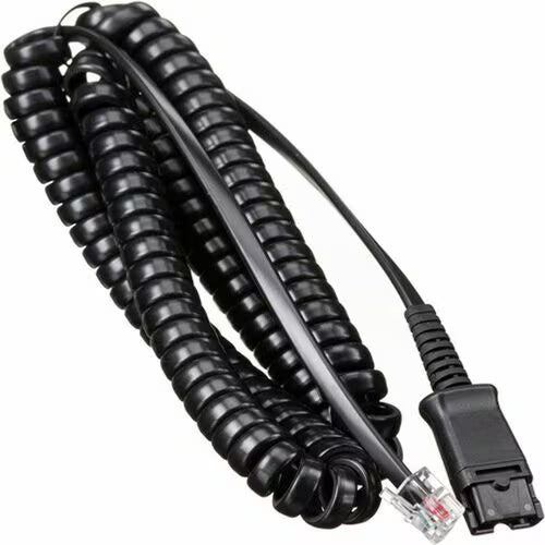 U10P-S Cords for ALL Plantronics QD Compatible Headsets on Yealink, Snon, Grandstream Phones