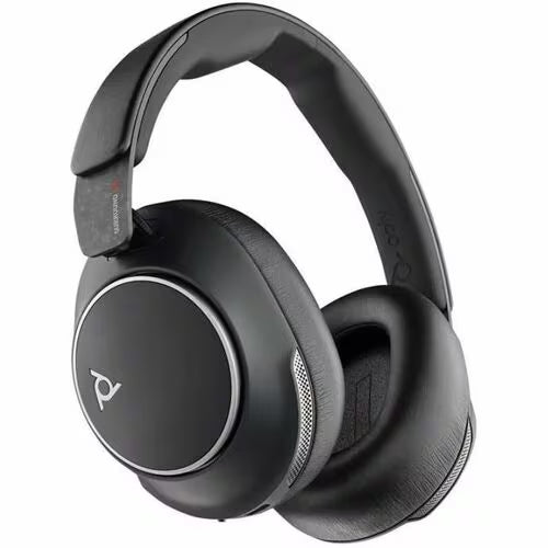 HP Poly Voyager Surround 85 USB-C UC Stereo Bluetooth Over-Ear Headset with Charging Stand and USB-C/A Adapter 8G7T8AA