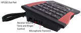 Chameleon 3004 Headset Telephone Dial Pad HP100
