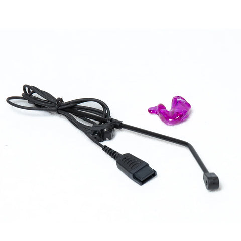 SHG S 130 NC  Custom Headset with Passive Noise Canceling Mic (Earmold NOT Included. Cable sold separately.)