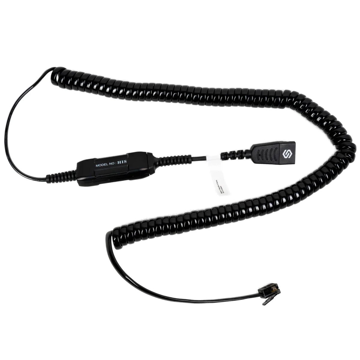 SHG S M135-PTT/Avaya HIS Cord for Avaya 9600/1600 Phones  - Flat QD to RJ9 for SHG Headsets