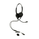 SHG S400-NC PL Call Center Headset with Passive Noise Canceling Mic