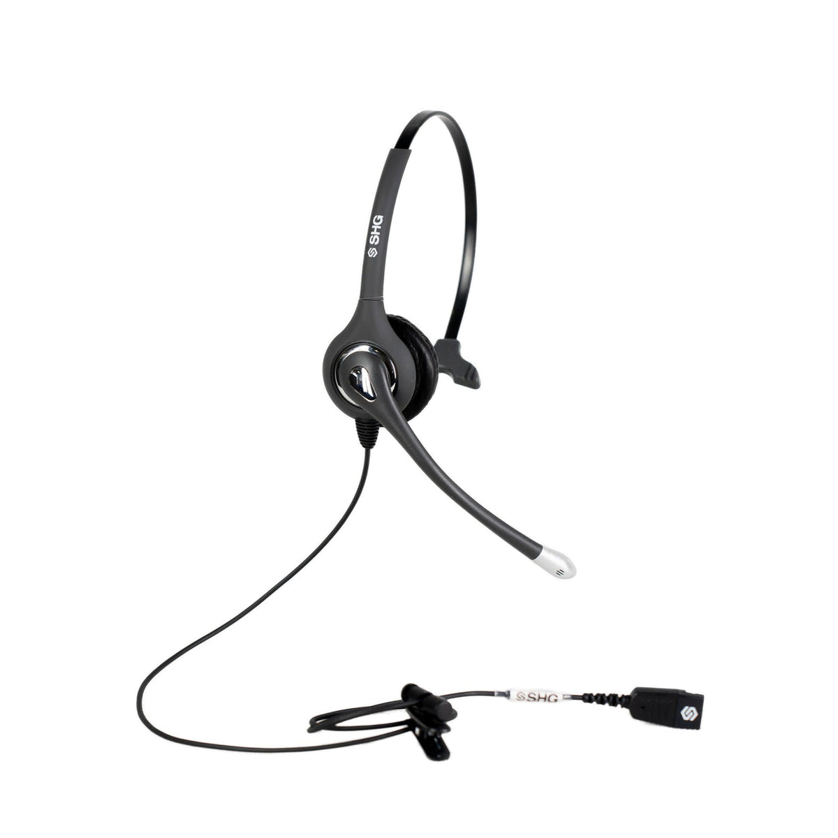 SHG S M500-NC Monaural Headset with Passive Noise Canceling Mic (Cable sold separately.)- TAA Compliant