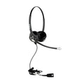 SHG S 600-NC-PL Elite Duo Headset with Plantronics Compatible QD