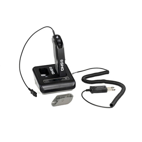 SHG SD200 DECT Cordless PTT Headset Adapter PLT QD - TAA COMPLIANT
