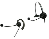 SHG S134 CON Convertible Headset with Passive Noise Canceling Mic - SHG QD