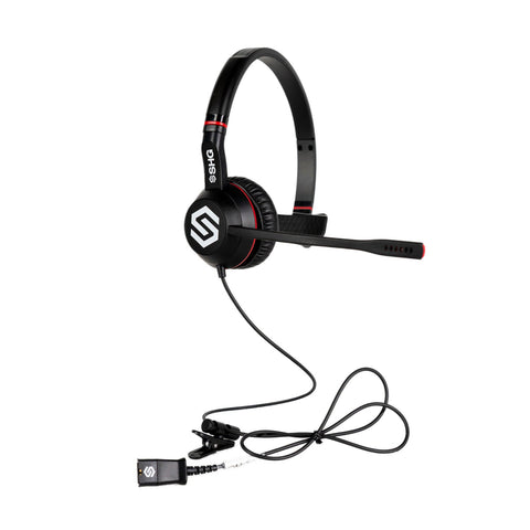 SHG SM700-NC QD Headset with Passive Noise Canceling Mic - SHG QD